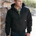 Men's Tall Cheyenne Boulder Cloth™ Hooded Jacket with Tricot Quilt Lining