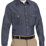 Men's Deluxe Denim Long Sleeve Shirt