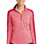 Ladies Heather 1/4 Zip Pullover