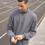Unisex Dri Power® Quarter-Zip Cadet Collar Sweatshirt