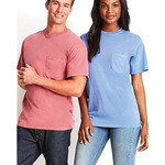 Unisex Inspired Dye Pocket T-Shirt