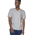 Unisex Fine Jersey Classic V-Neck Tee