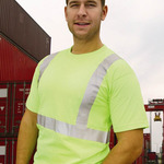 Unisex USA-Made 50/50 High Visibility T-Shirt