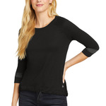 Ladies Tri Blend 3/4 Sleeve Tee