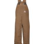 Unisex Leg Zip Bib Coverall
