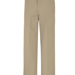 Men's Odd Sizes Industrial Flat Front Comfort Waist Pants