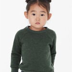 Toddler Sponge Fleece Raglan Crewneck Sweatshirt