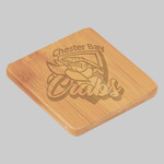 4"x4" Square Unfinished Wood Coasters