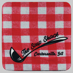 4"x4" Square Neoprene Coaster 6 Piece Set