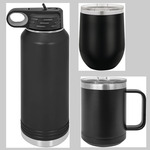 Polar Camel 32oz Water Bottle + 15oz Travel Mug + 12oz Lowball Tumbler Bundle