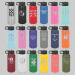 Premium Polar Camel 32oz Water Bottle - 12 Pack